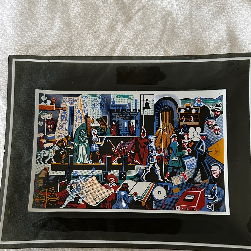 Vibrant Multicolor Art Glass